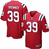 Nike Men & Women & Youth Patriots #39 Browner Red Team Color Game Jersey,baseball caps,new era cap wholesale,wholesale hats